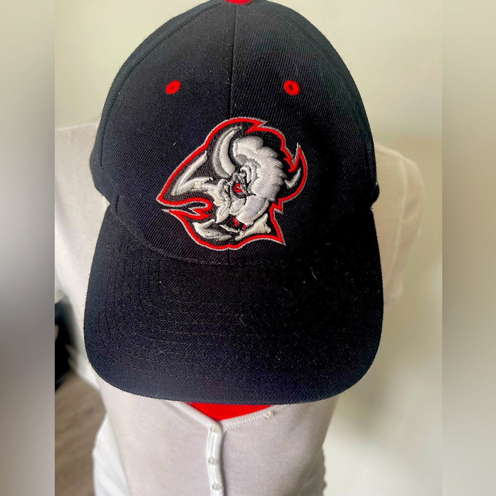 Vintage Buffalo Sabers Goat Head Hat Cap LogoAthletic